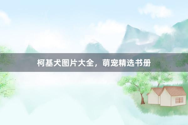 柯基犬图片大全，萌宠精选书册